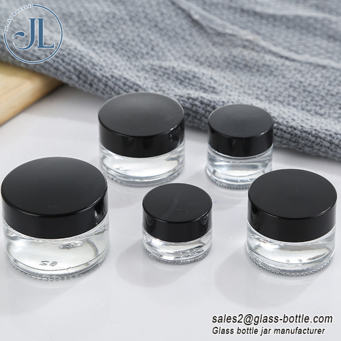 Exquisite Glass Cream Bottle Cosmetic Bottle