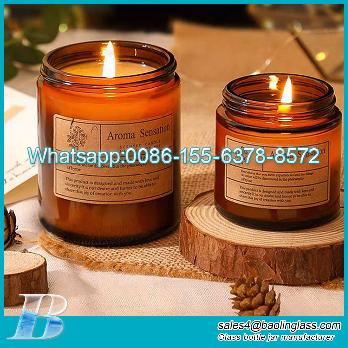 Chinese 100ml Candle Glass Jars Wholesale in USA