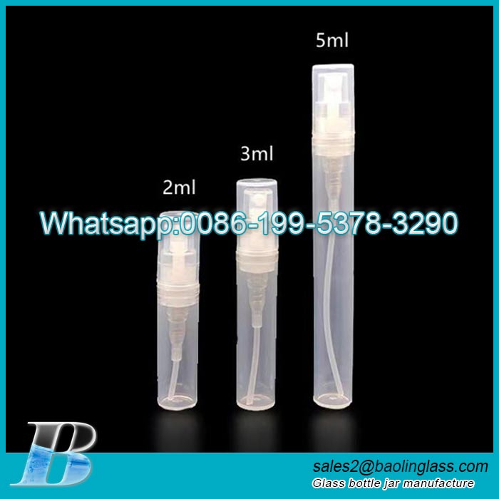 Wholesale 2ml 3ml 5ml Plastic pen shape spray perfume bottle supplier