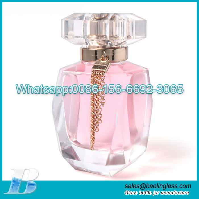 50ML 1.7 OZ Refillable Glass Bottle Refillable Clear Empty Atomizer Perfume Bottles