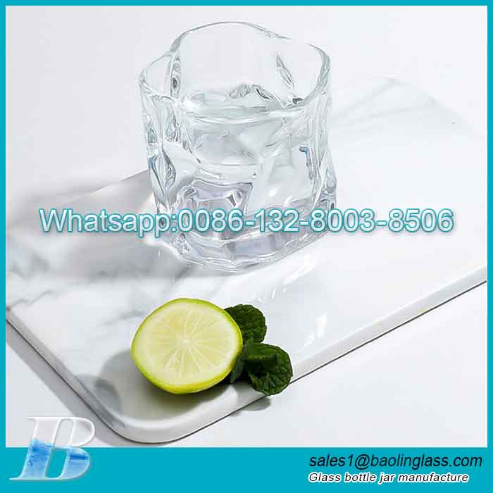 clear glass cup 230ml