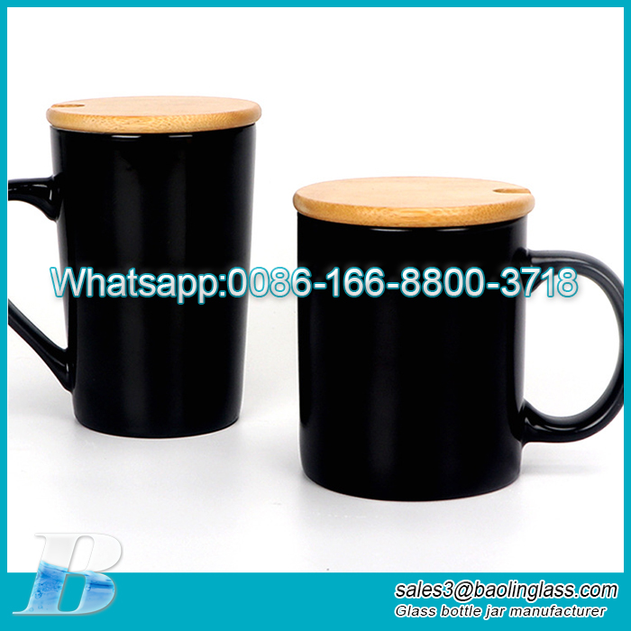 350ml Diy ceramic color-changing mug heat discoloration custom design cup