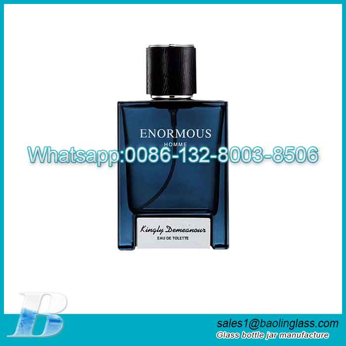 50ml glass perfume bottle for men