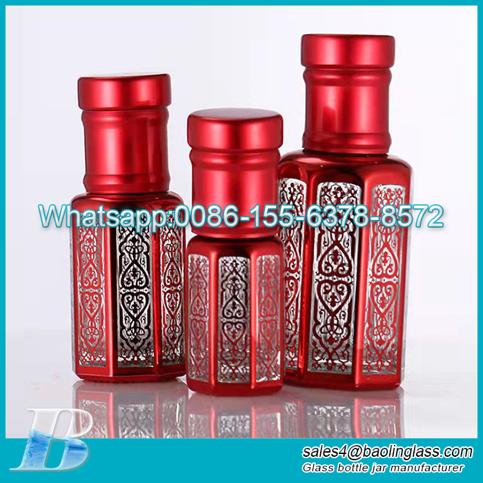 Customized Glass Roll on Essential Oil Bottles for perfume