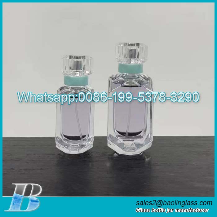 30ml 50ml Vintage Tiffany Glass Perfume Bottle