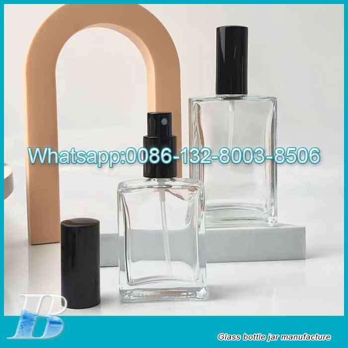50ml 100ml square perfume bottle suppliers