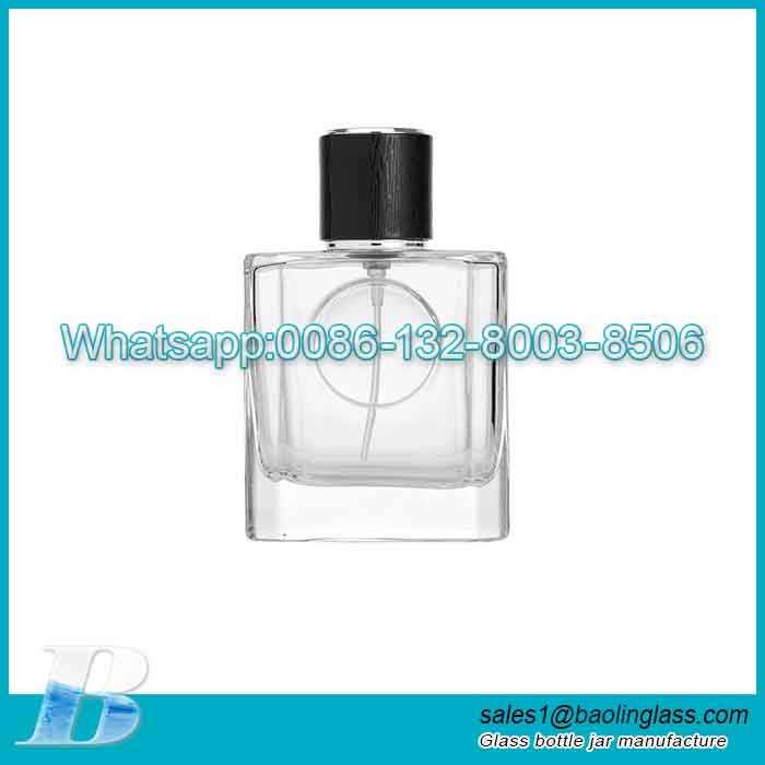 50ml/1.69 Oz Empty Clear Glass Perfume Spray Bottles