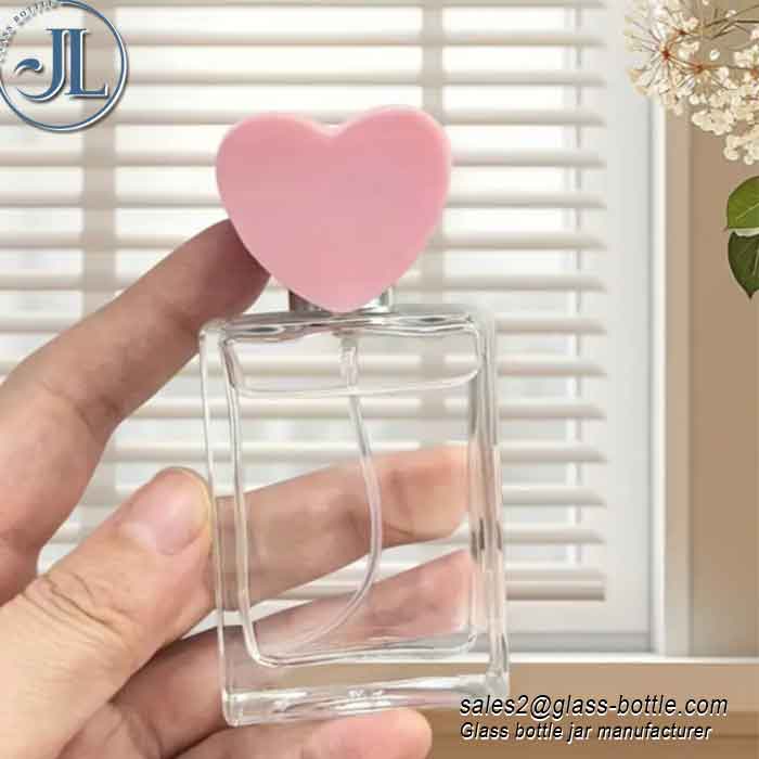 Cute Heart Shaped Perfume Bottle