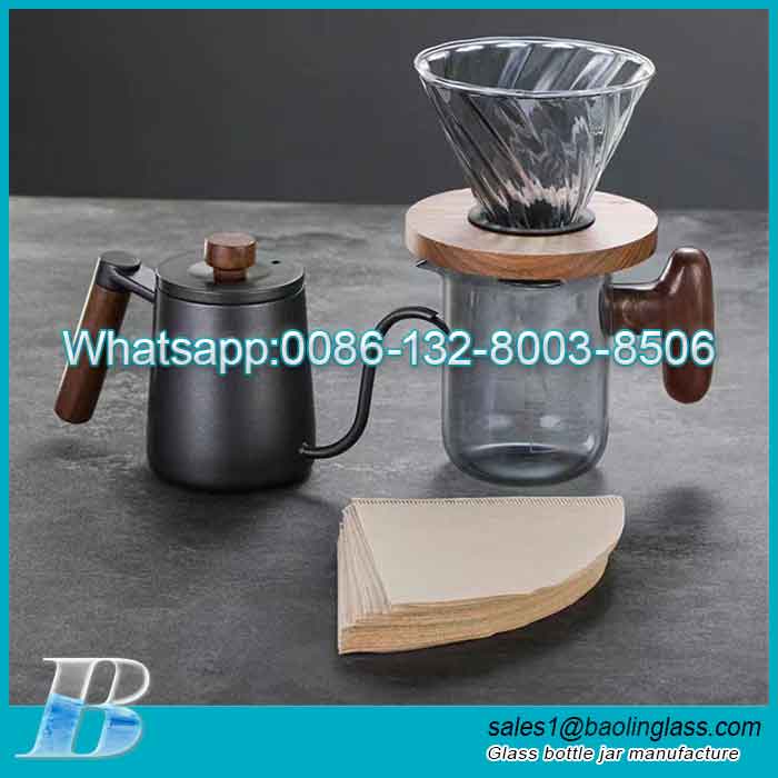 High Borosilicate Glass Coffee Pot Set