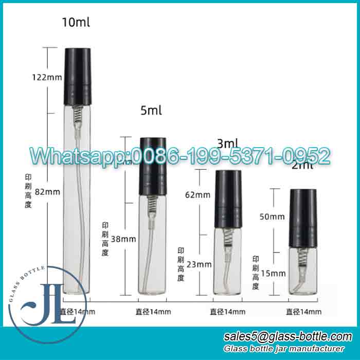 Empty Perfume Bottle 2ml 10ml Tall Long Tube Empty Perfume Bottle 2ml 10ml Tall Long Tube