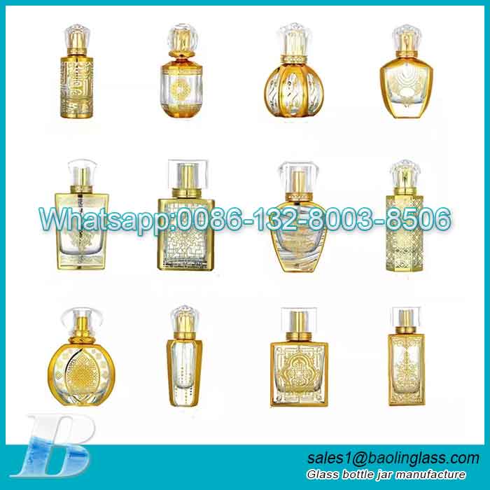 In Stock Islamic Decor Glass Perfume Bottle