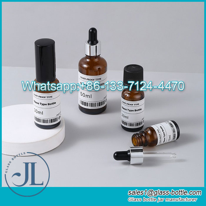 essential oil glass bottles