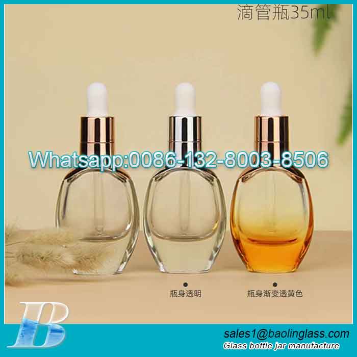 luxury serum glass bottles
