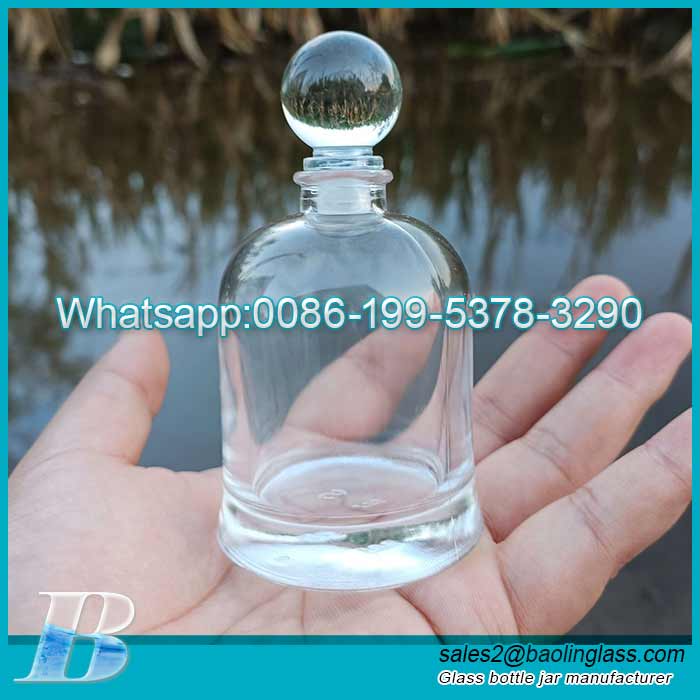 100ml Luxury Glass Fragrance Reed Diffuser Bottle