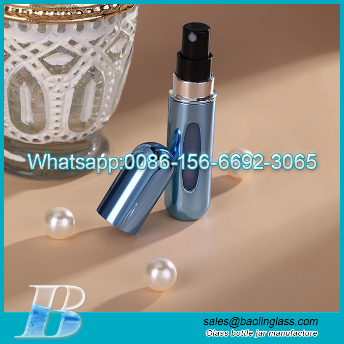 5ml Refillable Perfume Atomizer Bottles Spray Boxes Dispensers