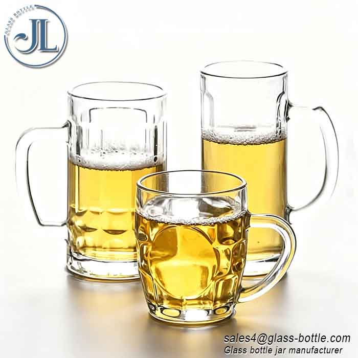 0.5L Glass Beer Mugs and Beer Steins Wholesale