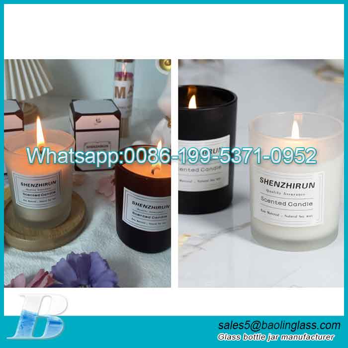 Custom 12 oz candle jars with lids wholesale