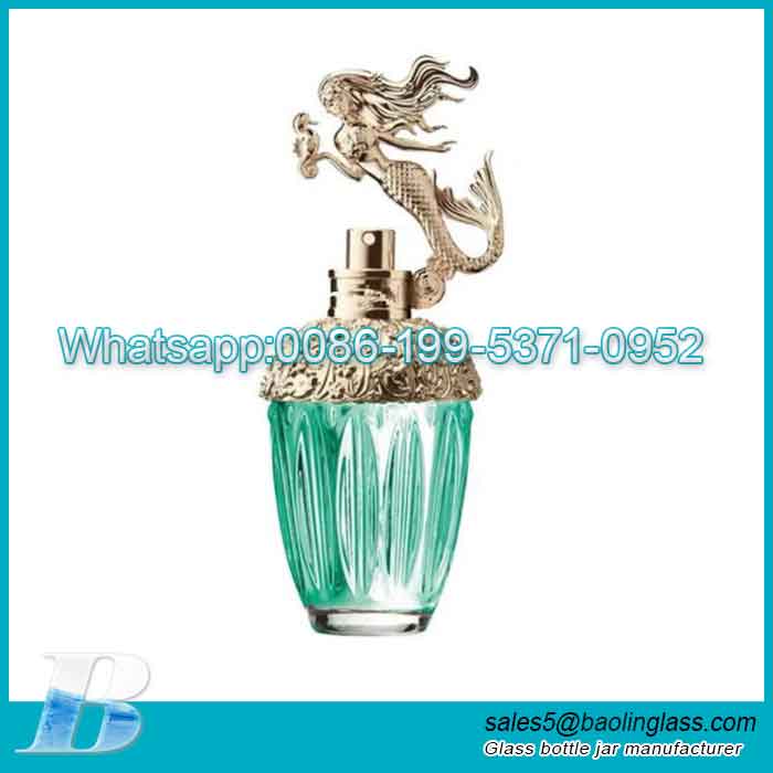Custom luxury perfume bottle fancy perfume spray glass bottle 80ml