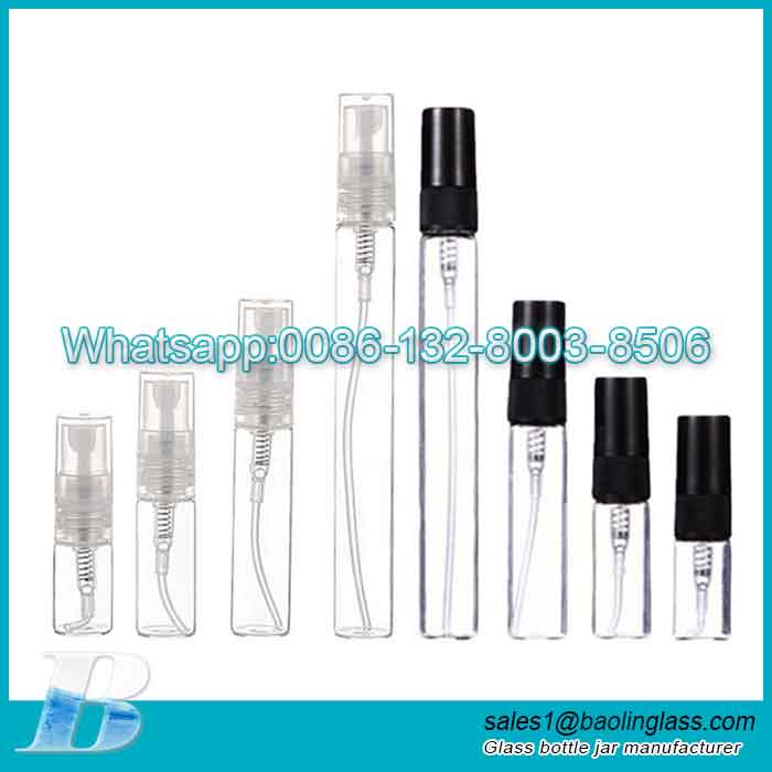 Wholesale 2ml 3ml 5ml 10ml Small Perfume Glass Spray Bottle