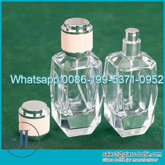 Custom 50ml Luxury Perfume Bottle With Cap Manufacturer