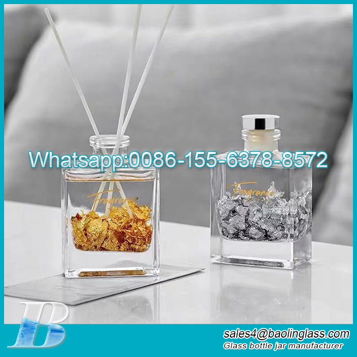 Glass clear bottle 150 ml for reed diffuser