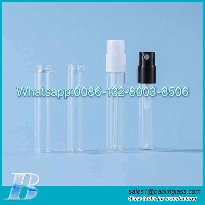 2ml 2.5ml 3ml Snap-on perfume tester bottle
