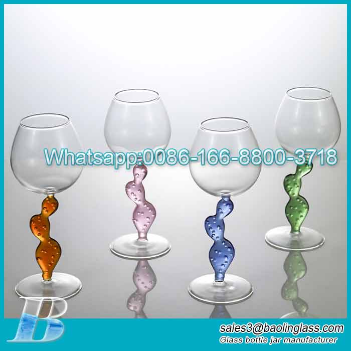 350ml cactus creative glass goblet wholesale