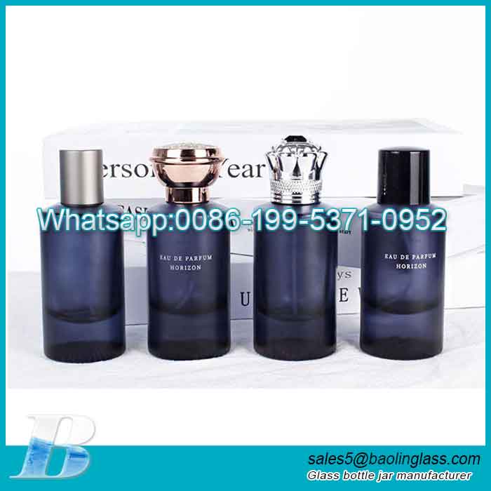 Custom 55ml cylindrical perfume bottle