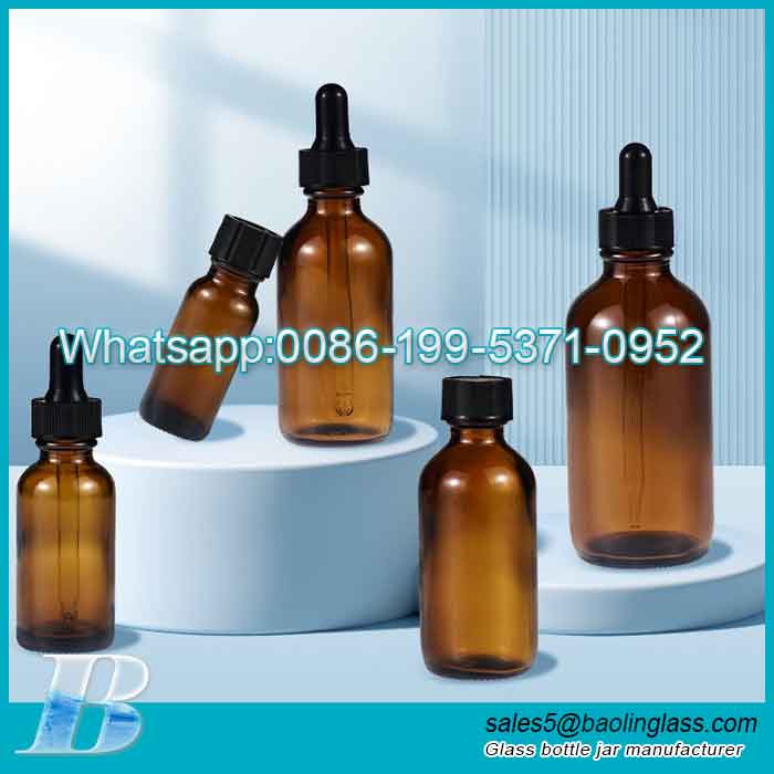 Custom essential oil bottles with dropper wholesale