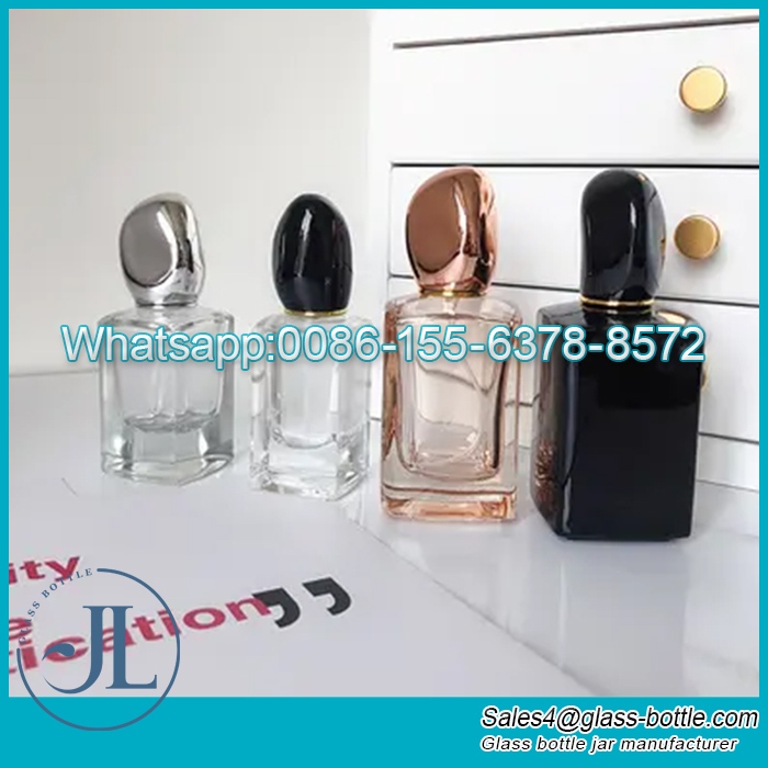 100ml Design Perfume Glass Bottle with Atomizer