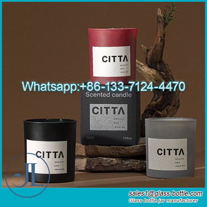 300ml glass candle jar