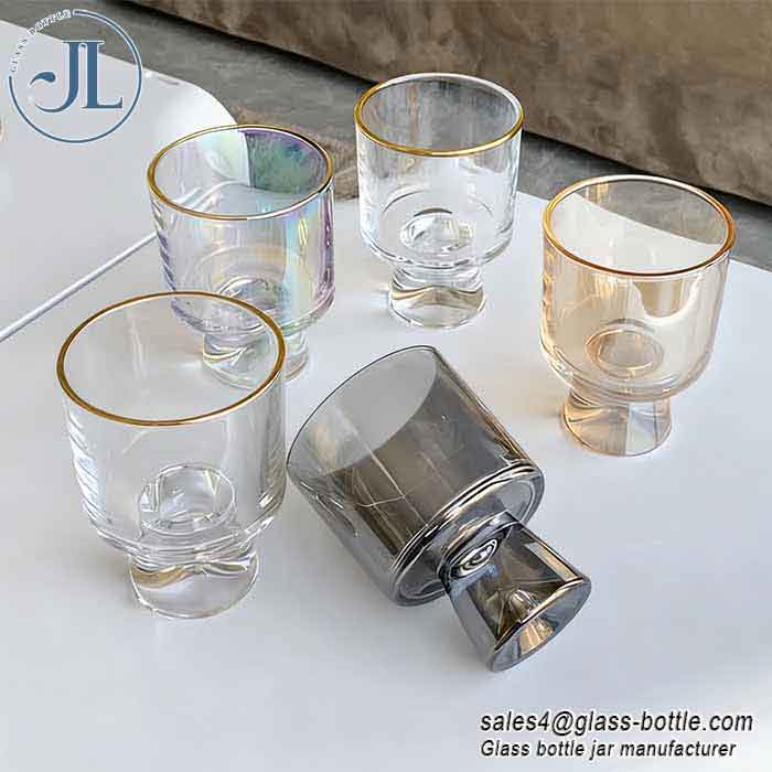 Gorgeous Aroma Diffuser Cup Luxury Candle Cup Goblet Whiskey Glass Wholesale