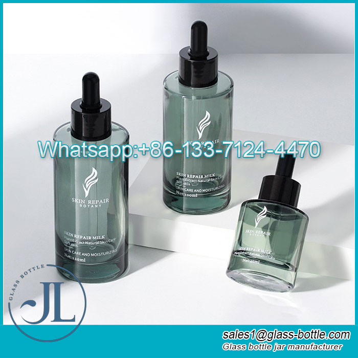 80ml 100ml 120ml luxury dropper glass bottle