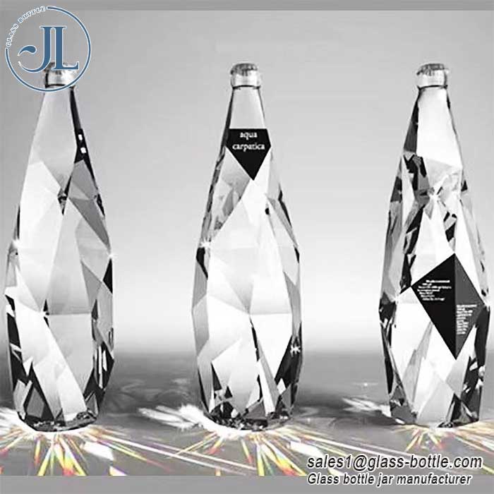330ml 500ml 750ml luxury mineral water bottle