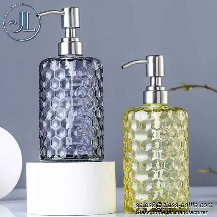 Glass Lotion Pump Bottle Wholesale